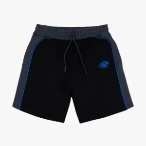 Bermudas con el logotipo de Syna – Negro/Azul