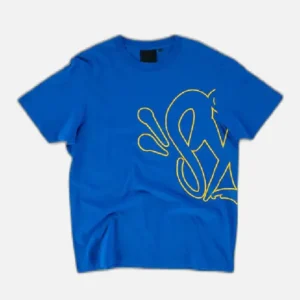 Synaworld Camiseta Syna Logo Azul Cobalto