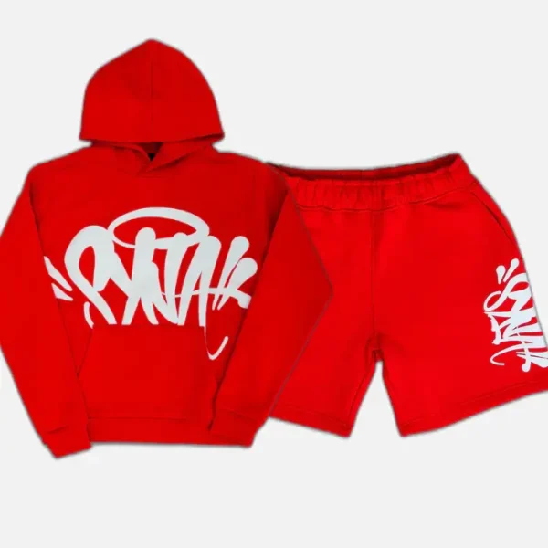 Synaworld Team Syna Hood Conjunto Corto Rojo