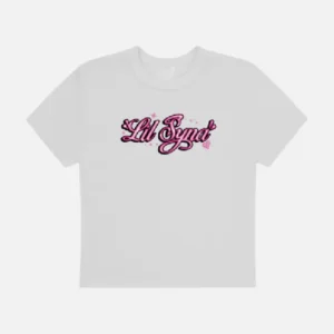Camiseta Sin Logo Lil de Mujer – Blanca