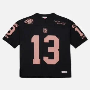 Camiseta Syna x NFL x Mitchell & Ness “Negro/Bronce”