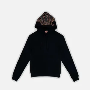Sudadera Con Capucha Y Logo – Negro/Oro Rosa