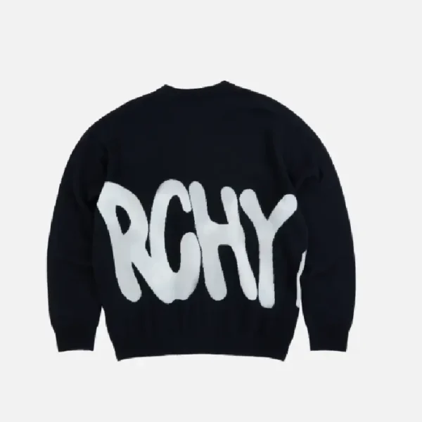 Sweater de Cachemira Synarchy – Negro - Image 2