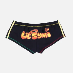 Synaworld Lil Syna Mujeres Bermudas Negros