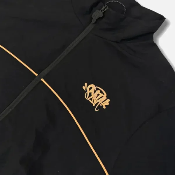 Chándal Syna Logo Shell – Negro/Oro rosa - Image 4