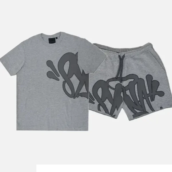 Synaworld Conjunto Corto Syna Logo Gris