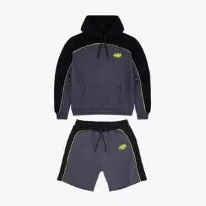 Conjunto Corto con el logotipo de Syna – Negro/Volt