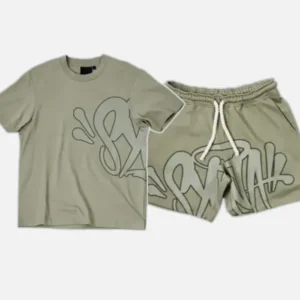 Synaworld Syna Logo Conjunto Corto Salvia