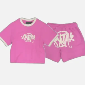 Synaworld Mujeres Team Syna Conjunto Corto Rosa