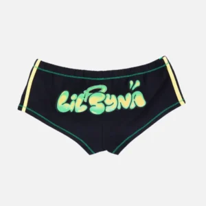 Synaworld Lil Syna Mujeres Bermudas Negros/Verde