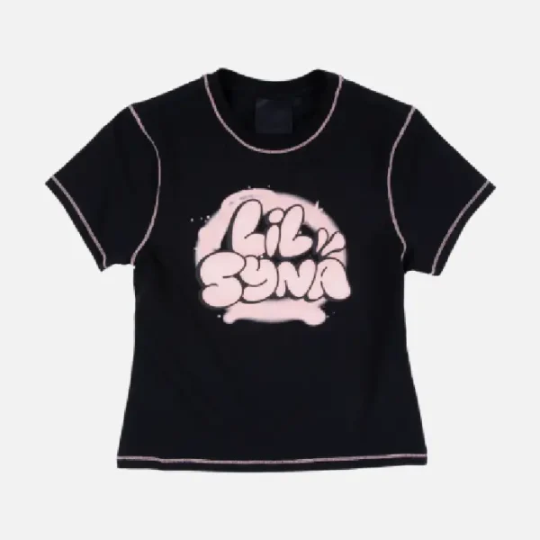 Camiseta recortada sin mangas de logo Lil de mujeres Synaworld