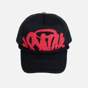 Gorra Syna World Roja Logo Negro