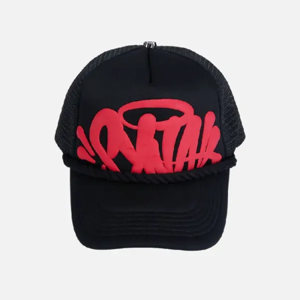 Gorra Syna World Roja Logo Negro