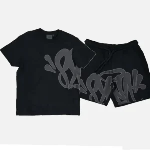 Synaworld Conjunto Corto Syna Logo Negro