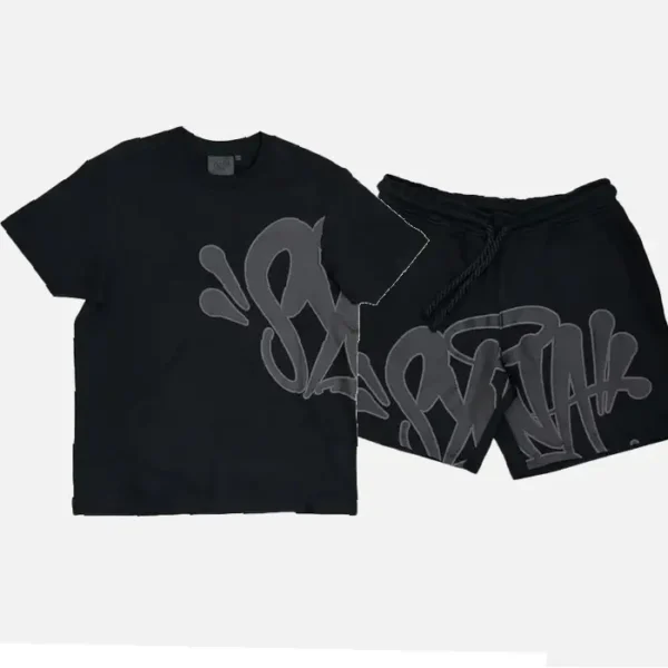 Synaworld Conjunto Corto Syna Logo Negro