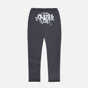 Pantalon Syna World Gris Logo – Negro
