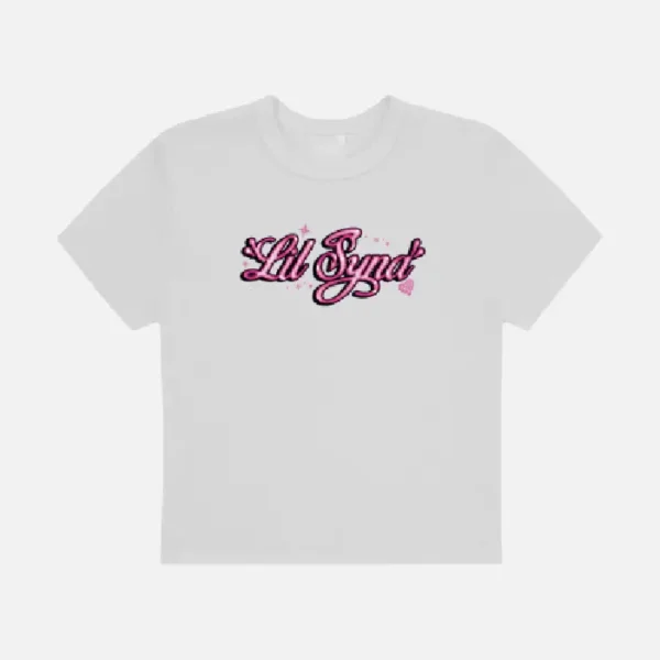Camiseta Lil Logo Synaworld Para Mujeres – White