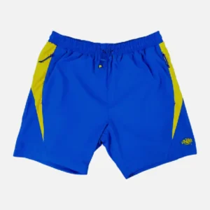 Bermudas Synaworld Tejidos Vortex – Azul/Amarillo