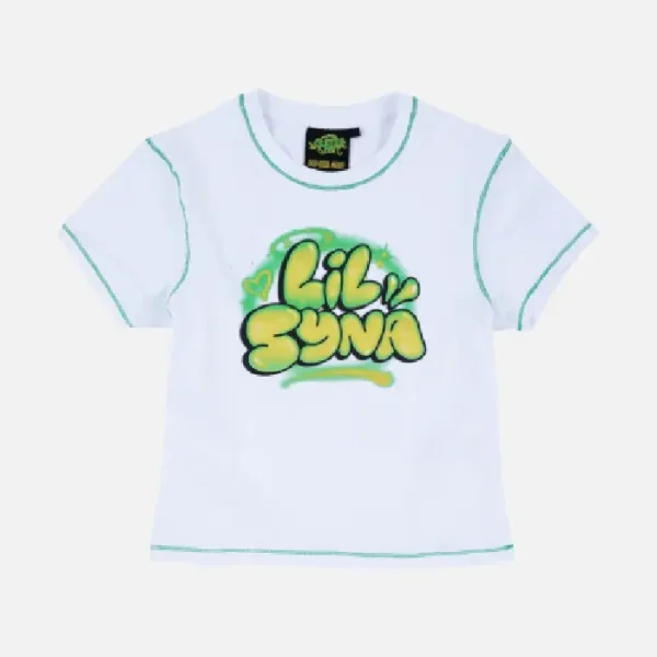 Camiseta Lil Synaworld para mujeres – Blanca