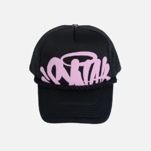 Gorra Syna World Logo Rosa Negro