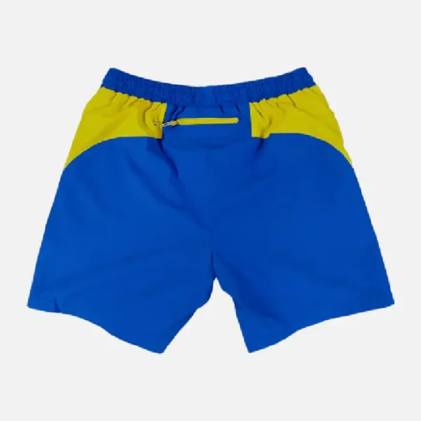 Bermudas Synaworld Tejidos Vortex – Azul/Amarillo - Image 2