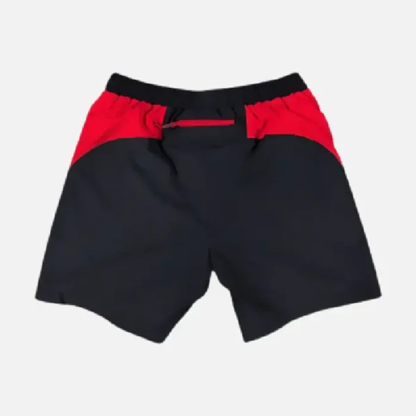 Bermudas Synaworld Tejidos Vortex – Negro/Rojo - Image 2