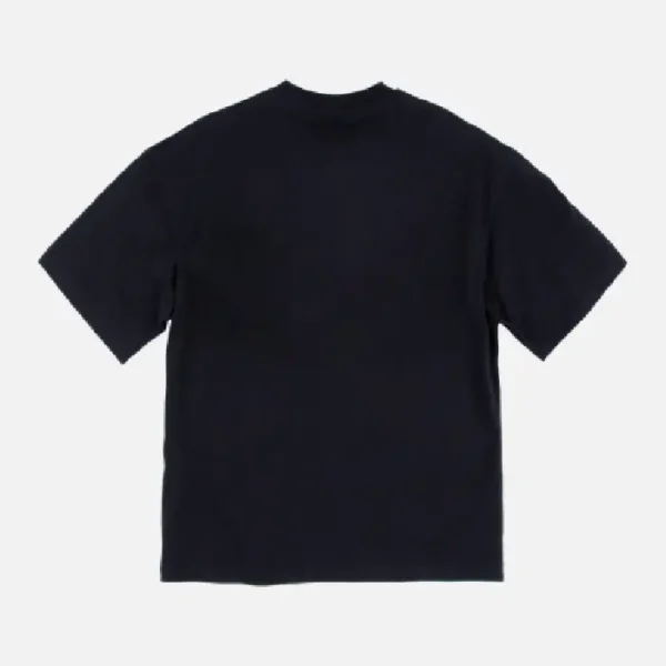 Camiseta Negra Con Logo Impreso en Blanco de Halo ‘s’ - Image 2