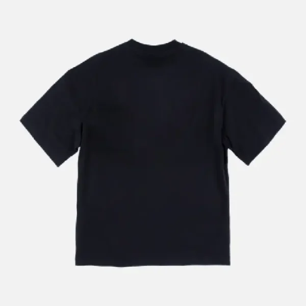 Camiseta Negra Con Logo Impreso en Rose de Halo ‘s’ - Image 2