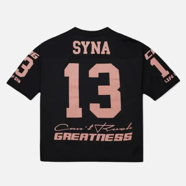 Camiseta Syna x NFL x Mitchell & Ness “Negro/Bronce” - Image 2