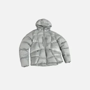 Chaqueta acolchada ‘Syna Logo’ Wave gris