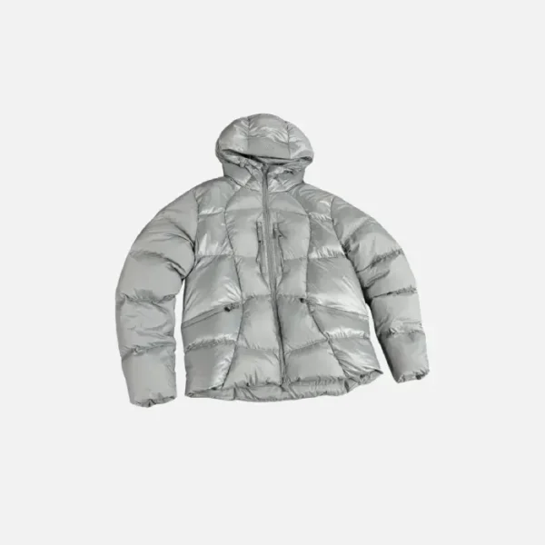 Chaqueta acolchada ‘Syna Logo’ Wave gris
