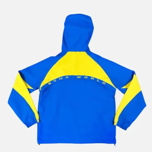 Chaqueta Tejida Syna Logo Vortex – Azul - Image 2