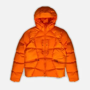 Chaqueta acolchada Syna Wave – Naranja