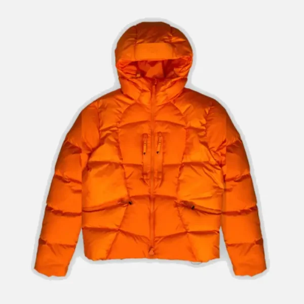 Chaqueta acolchada Syna Wave – Naranja