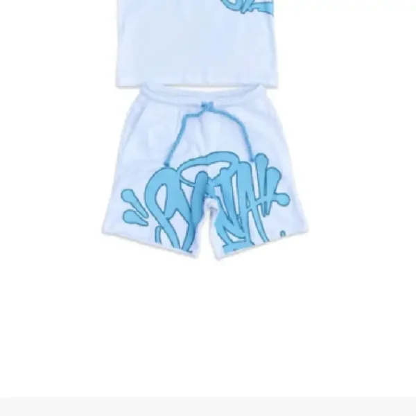 Conjunto corto blanco con el logotipo de Syna World - Image 3