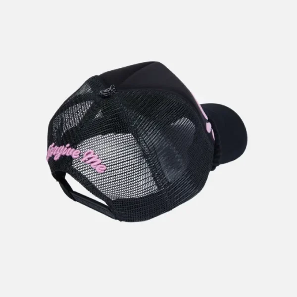 Gorra Syna World Logo Rosa Negro - Image 2