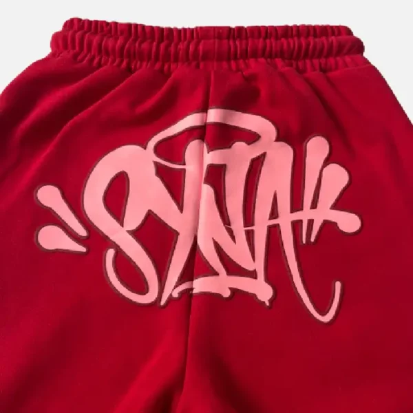 Pantalón Deportivo Synaworld ‘Syna Logo’ Rojo - Image 3