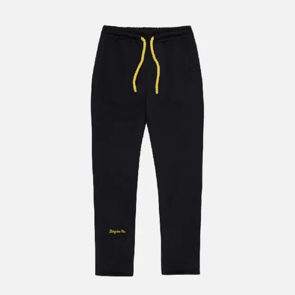Pantalon Syna World Amarilla Logo – Negro - Image 2