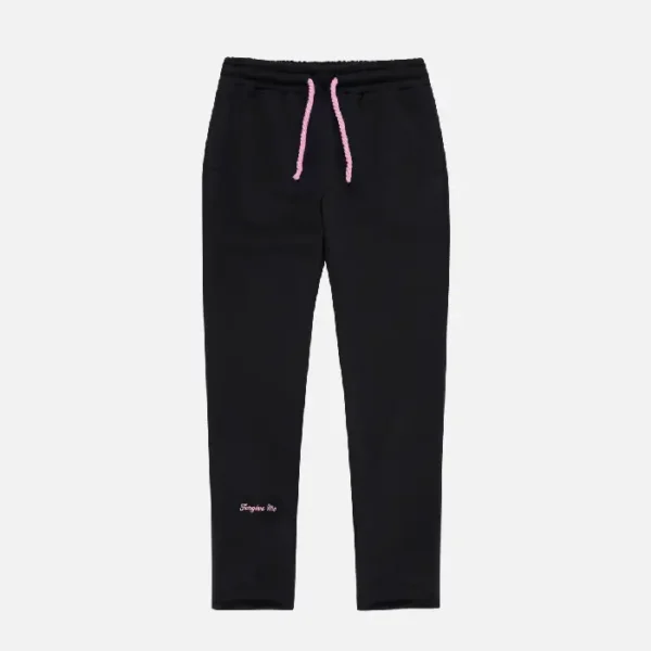 Pantalon Syna World Rosa Logo – Negro