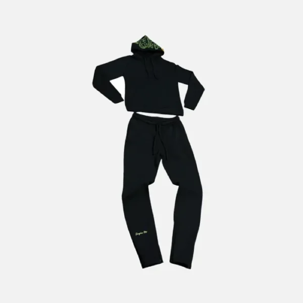 Chándal ‘Syna Logo’ – Negro/Verde