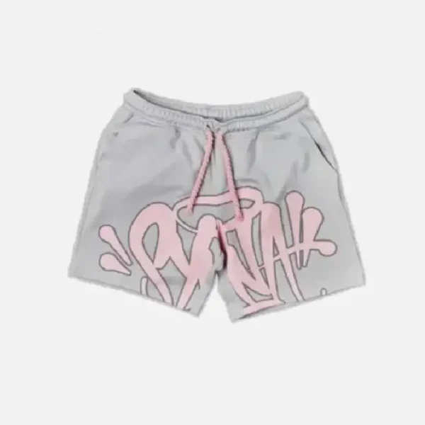 Synaworld Conjunto Corto Syna Logo Gris/Rosa - Image 3