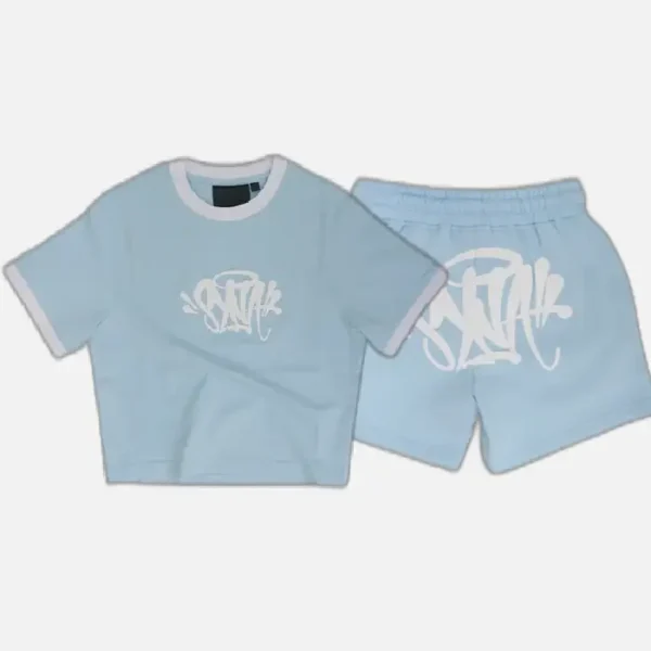 Synaworld Mujeres Team Syna Conjunto Corto Azul