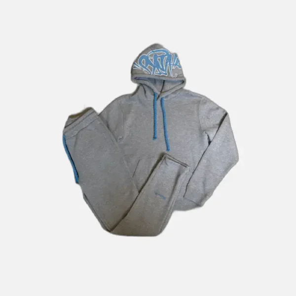 Chándal ‘Syna Logo’ – Gris/Azul