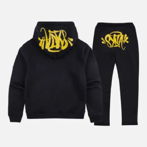 Syna World Amarillo Logo Chandal Negro - Image 2