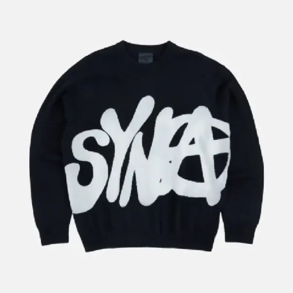 Sweater de Cachemira Synarchy – Negro