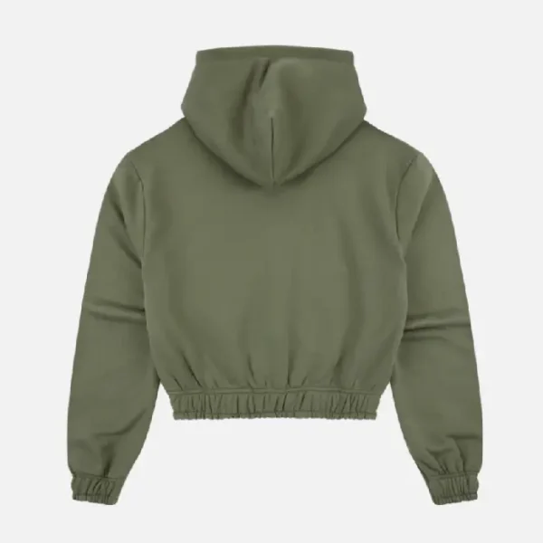 Sudadera Lil Synaworld para mujeres – Caqui - Image 2