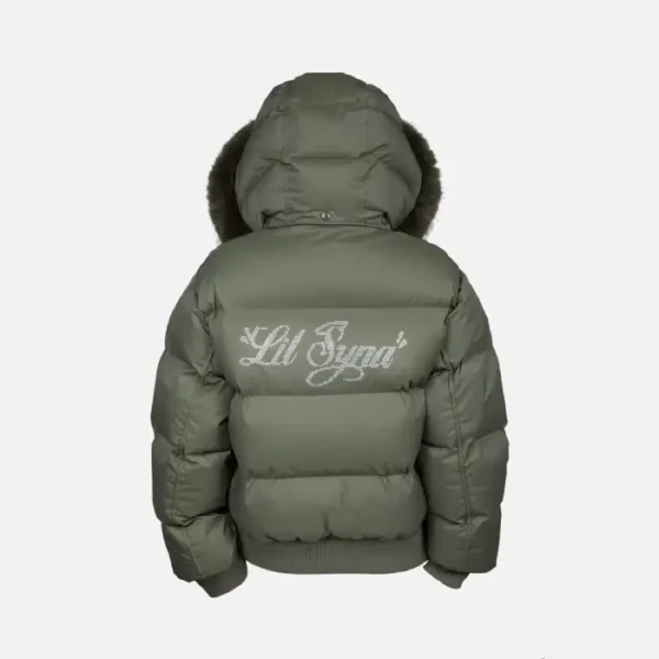 Chaqueta Acolchada ‘Lil Syna’ – Caqui - Image 2