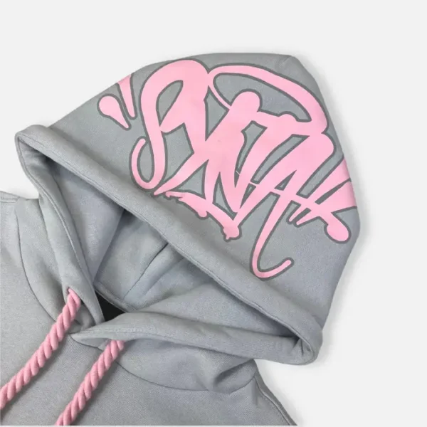Sudadera Con Capucha Synaworld ‘Syna Logo’ Gris - Image 3