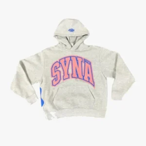 Sudadera con capucha Syna Crest Pack Logo – Blanco/Rosa