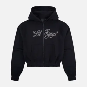 Sudadera Lil Synaworld para mujeres – Negra